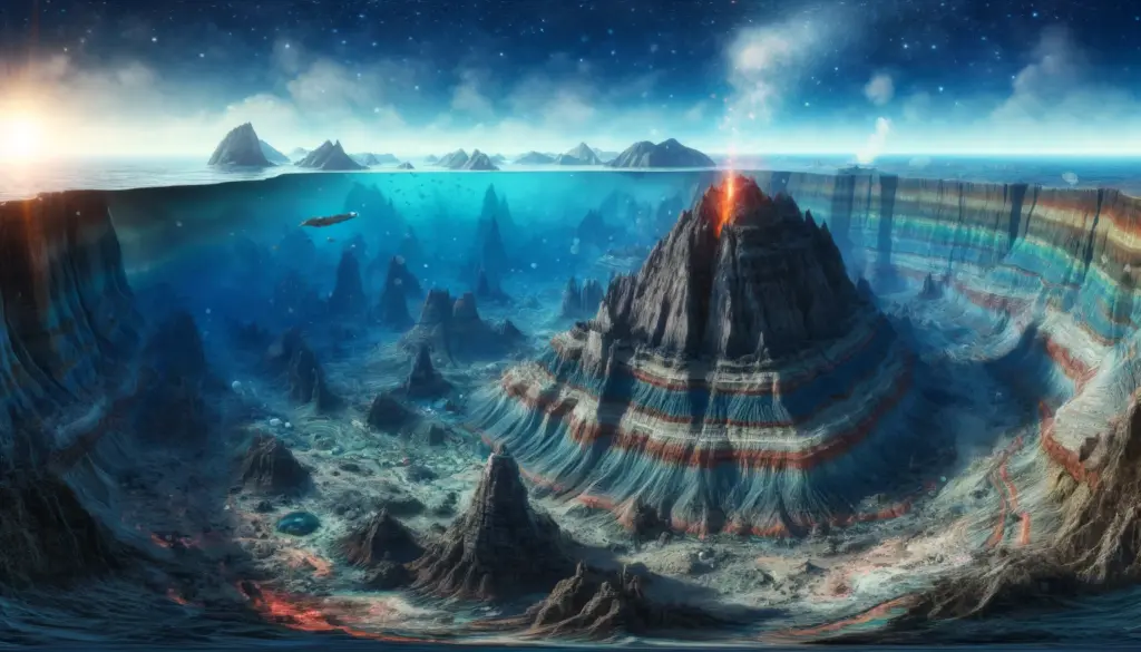 Geología marina: Un viaje al interior de las profundidades